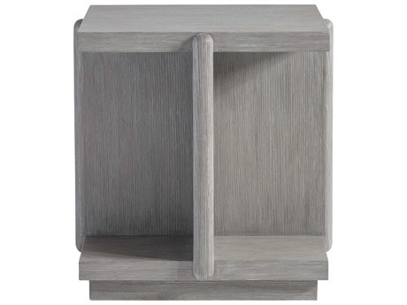 Bernhardt Sereno Square Wood Grigio End Table