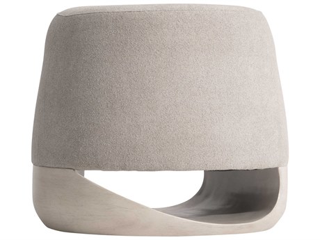 Bernhardt Sereno Lutra Faux Stone Beige Upholstered Accent Bench