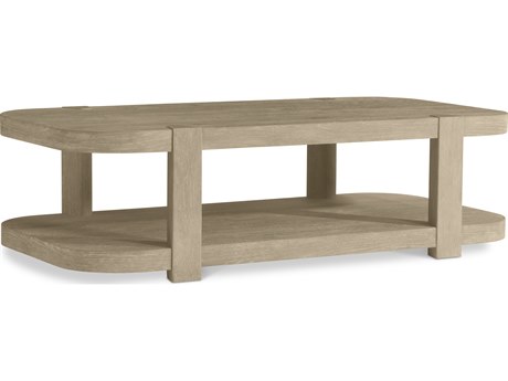 Bernhardt Tribeca Rectangular Wood Aurum Coffee Table