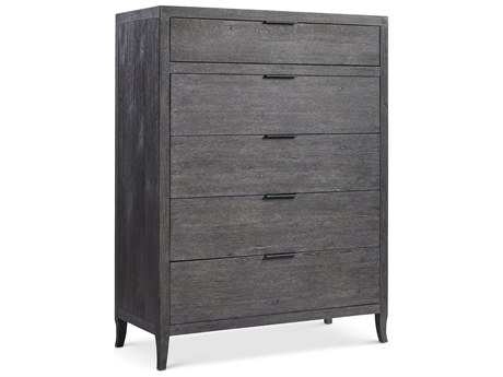 Bernhardt Tribeca Tadon Gray Oak Wood Accent Chest