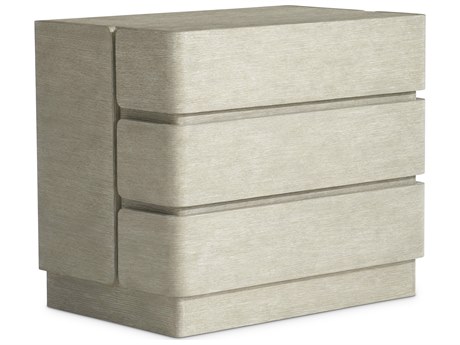 Bernhardt Arcadia 3-Drawers Beige Oak Wood Nightstand
