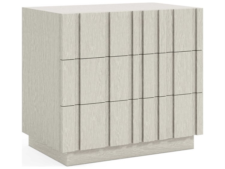 Photos - Storage Сabinet Bernhardt Tempo 3-Drawers Oak Wood Nightstand 346234 