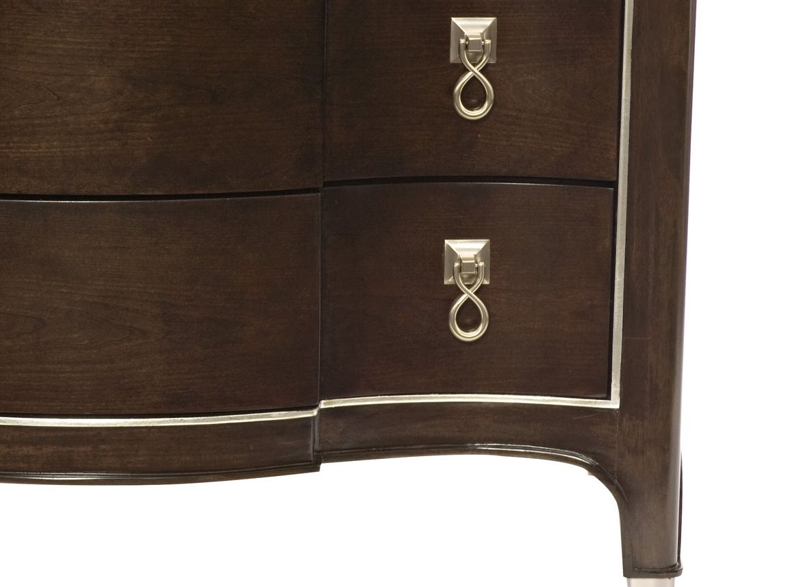 Bernhardt Miramont Dark Sable 3 Drawers Nightstand BH360232