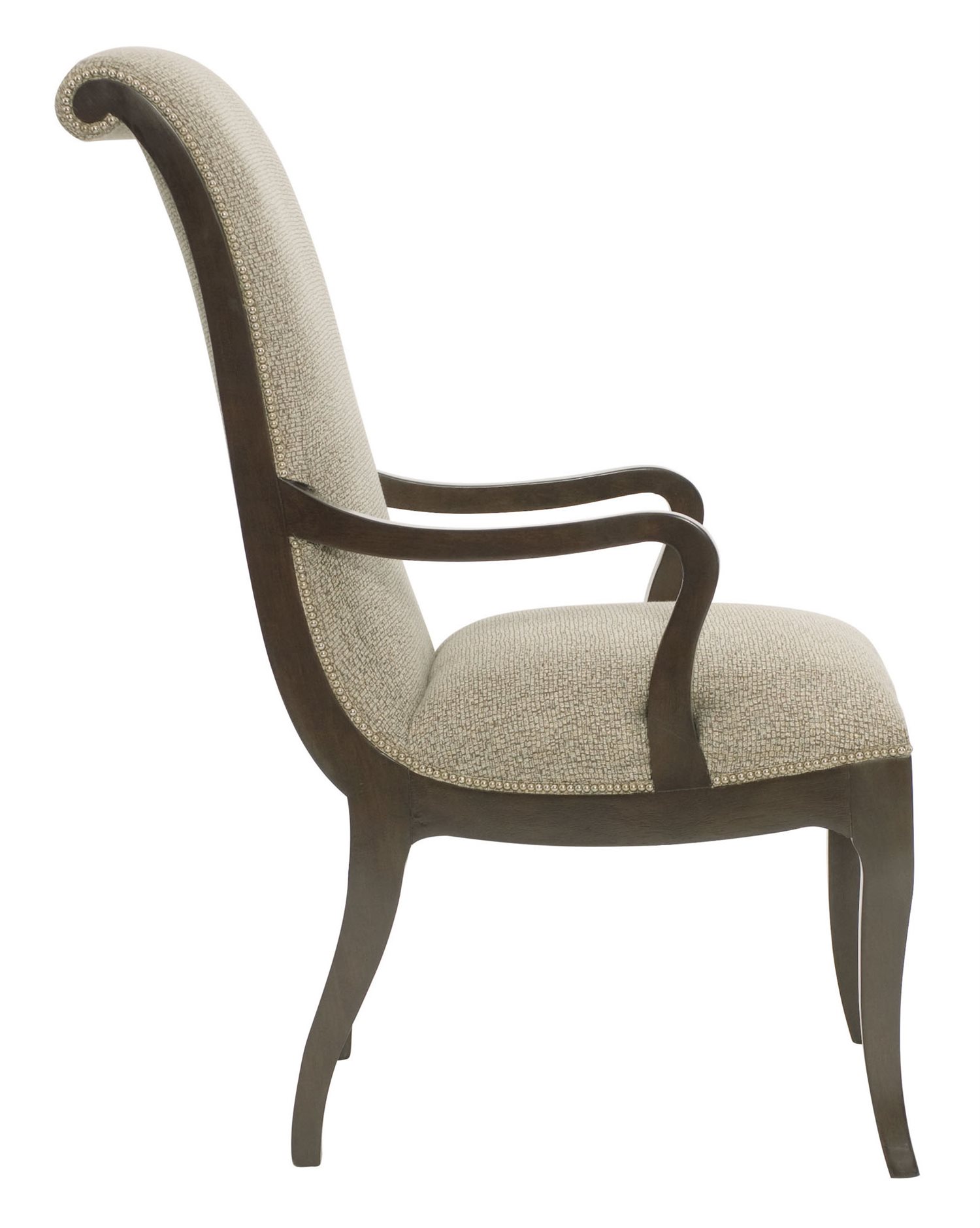 Bernhardt Miramont Dark Sable Arm Dining Chair BH360542