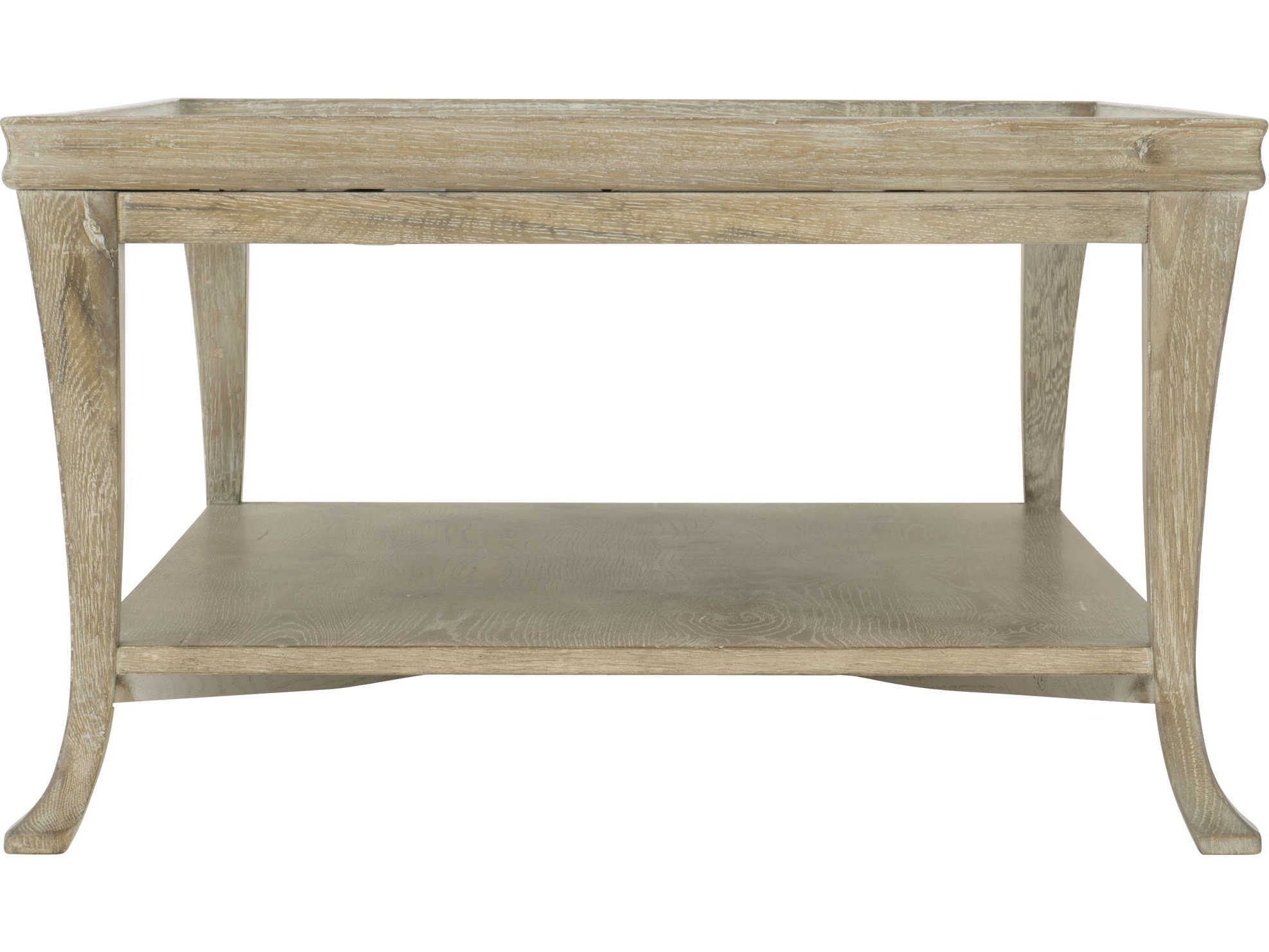Bernhardt Rustic Patina Sand 56'' Wide Rectangular Coffee Table BH387022