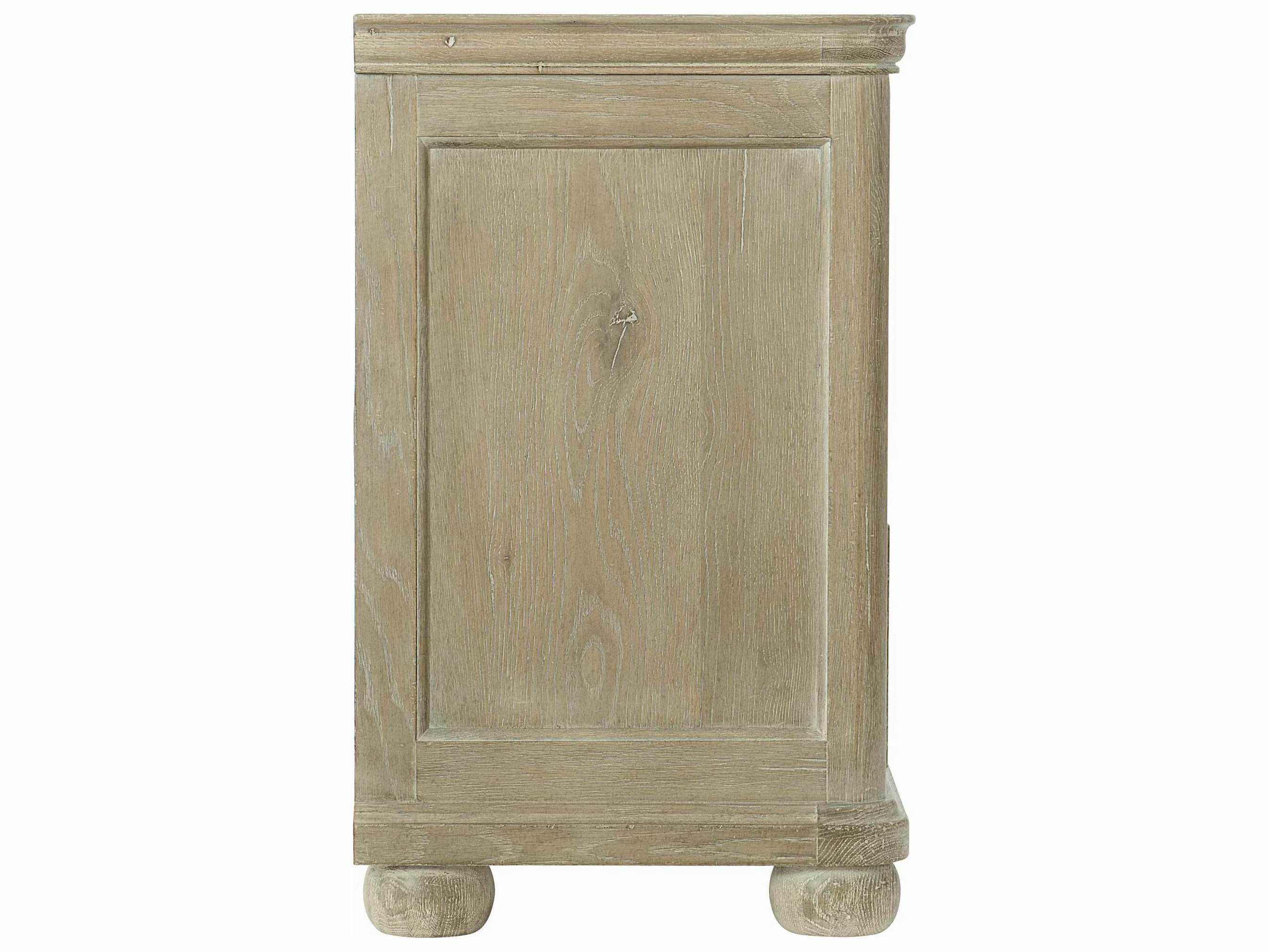 Bernhardt Rustic Patina Sand Three-Drawer Nightstand | BH387229