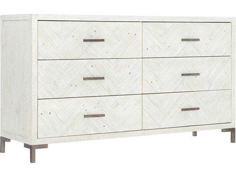 Bernhardt Highland Park Macauley 6-Drawers Pine Wood Double Dresser