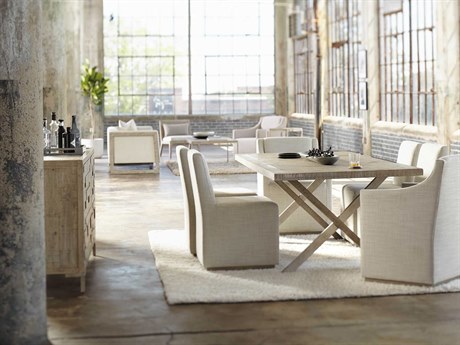 Bernhardt Highland Park Rubberwood Dining Room Set