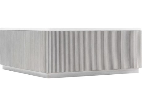 Bernhardt Living Colonnade Square Faux Stone Cocktail Table