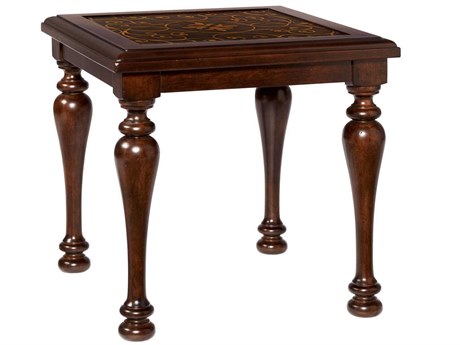 Bernhardt Valencia Rectangular Wood End Table