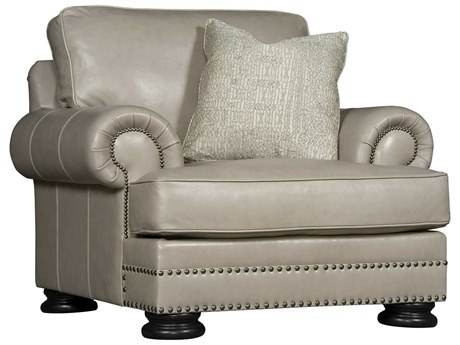 Bernhardt Foster Leather Accent Chair