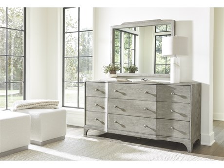 Bernhardt Albion Gray Oak Wood Dresser