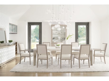 Bernhardt Axiom Poplar Wood Dining Room Set