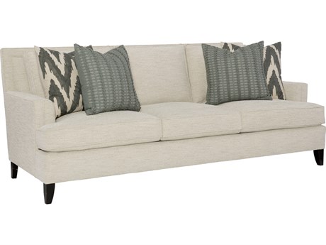 Bernhardt Addison Mocha Beige Upholstered Sofa