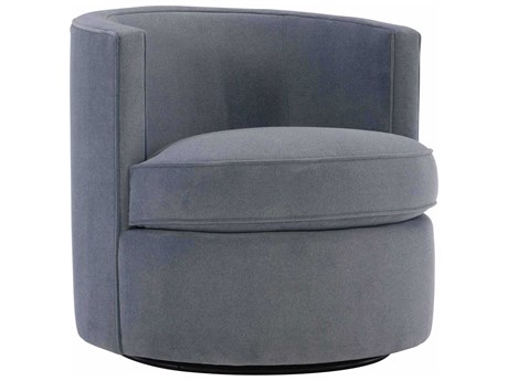 Bernhardt Fleur Swivel Fabric Accent Chair