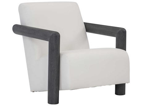 Bernhardt Exteriors Mara Flint Gray Teak Outdoor Lounge Chair