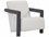Bernhardt Exteriors Marla Smoked Truffle Teak Cushion Lounge Chair  BHEO5923