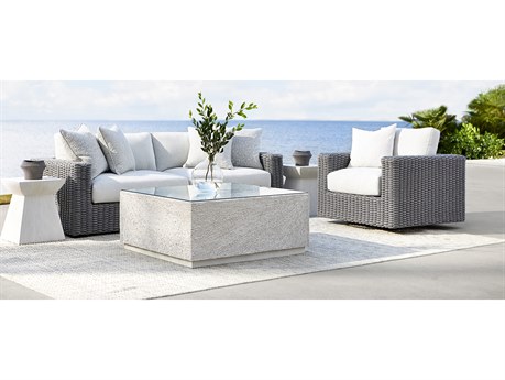 Bernhardt Exteriors Tenerife Aluminum Cushion Lounge Set
