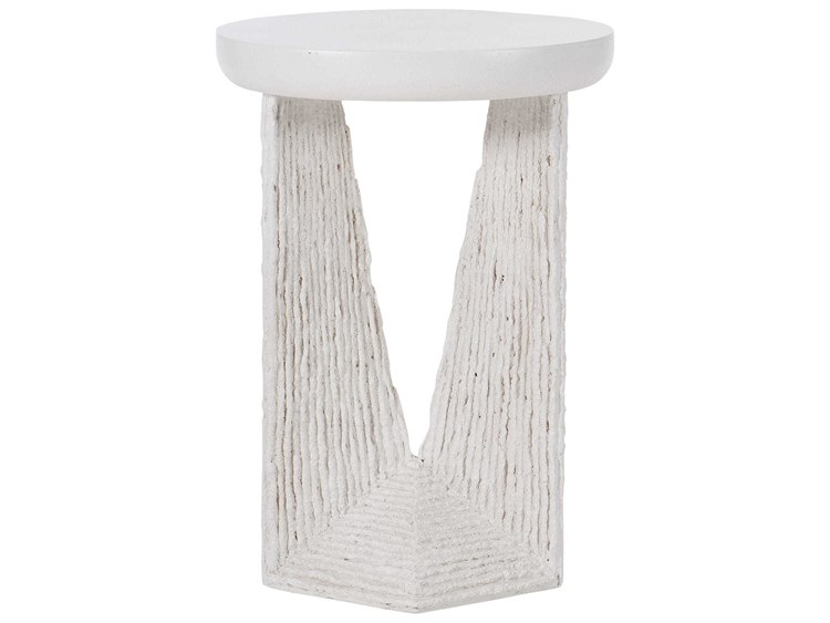 Voile Round Outdoor End Table - Thumbnail 2