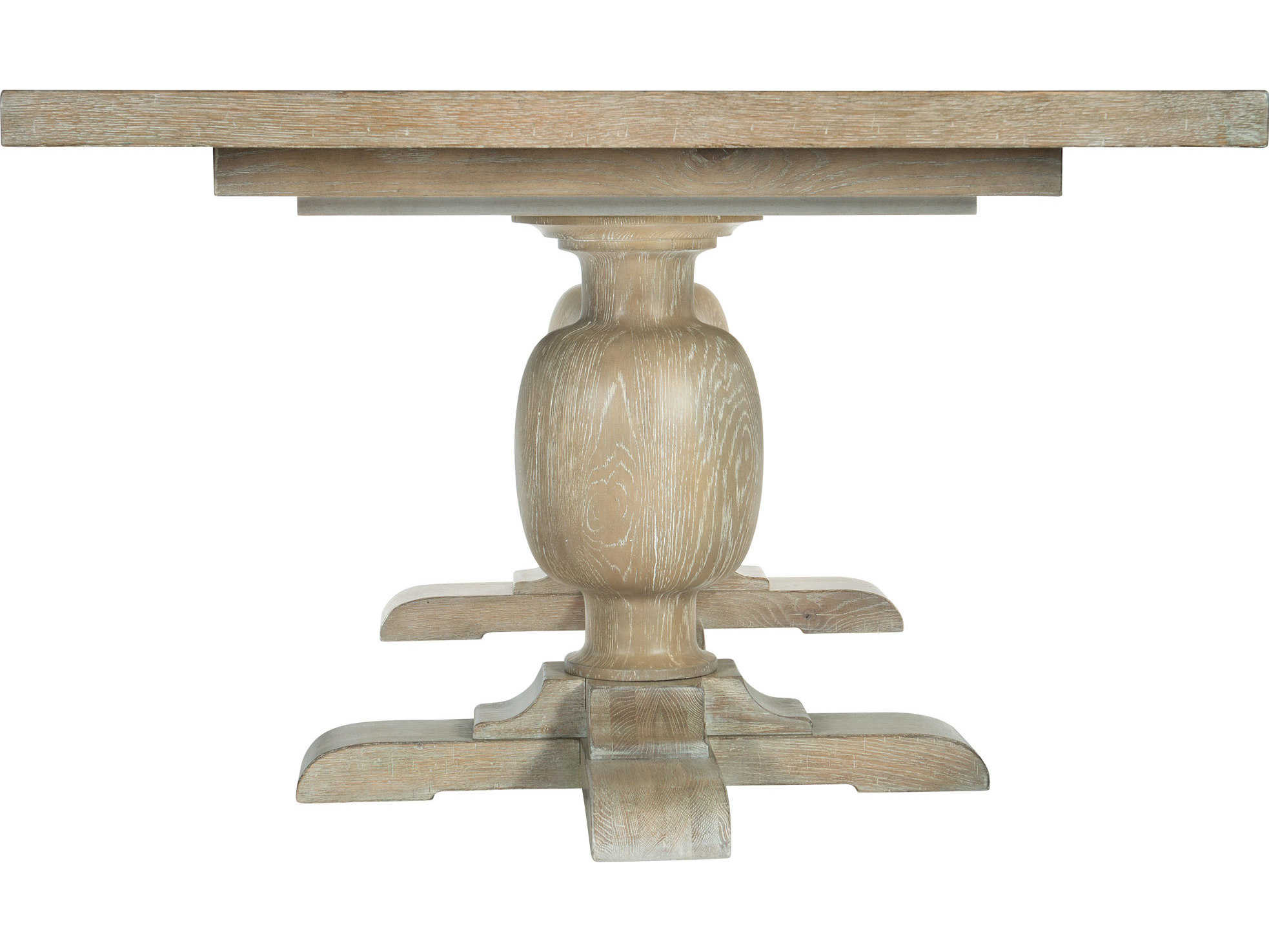 Bernhardt Rustic Patina Sand 88128'' Wide Rectangular Dining Table