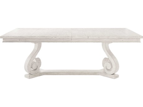 Bernhardt Mirabelle Rectangular Wood Cotton Dining Table