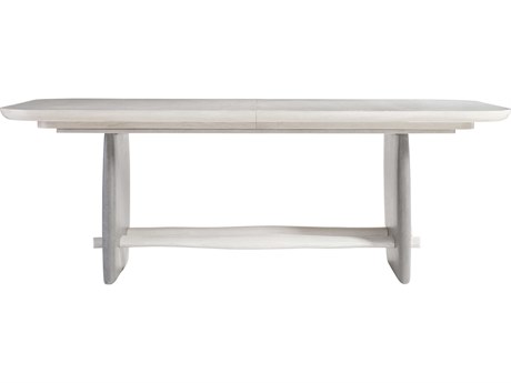 Bernhardt Sereno Rectangular Wood Lutra And Sasso Faux Stone Dining Table