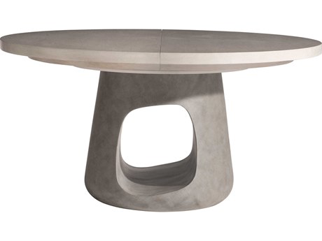 Bernhardt Sereno Round Wood Lutra Dining Table