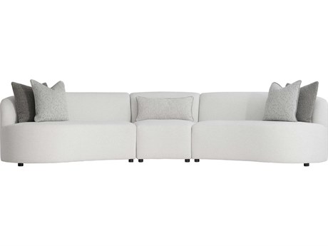 Bernhardt Plush Upholstered Sectional Sofa