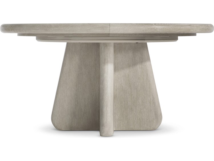 Bernhardt Arcadia Round Wood Clay Dining Table