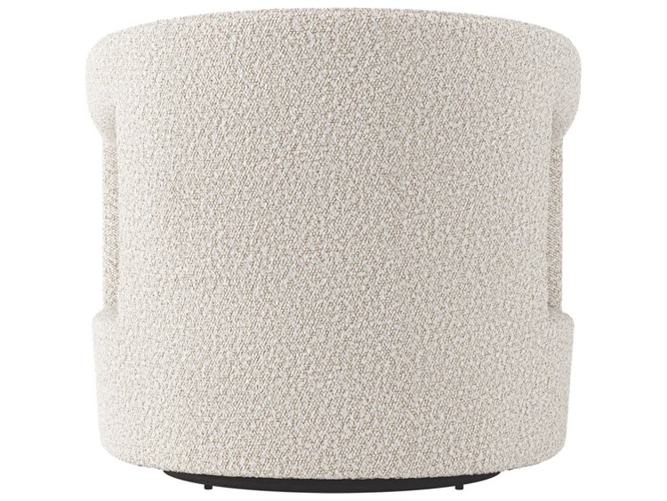 Bernhardt Alana White Fabric Swivel Accent Chair | BHN118SXA