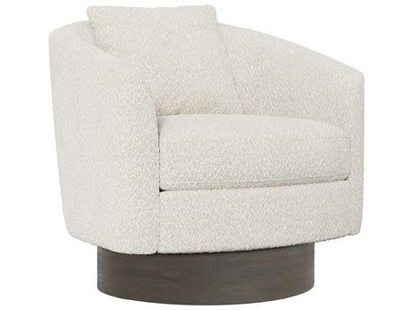Bernhardt Camino Swivel Fabric Accent Chair