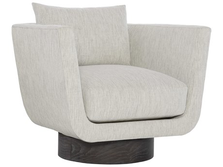 Bernhardt Interiors Gemma Swivel Fabric Accent Chair