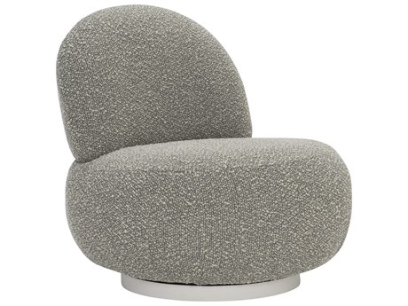 Bernhardt Interiors Lulu Swivel Fabric Accent Chair