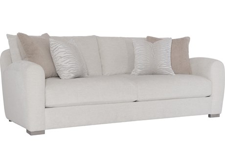 Bernhardt Plush White cream Upholstered Sofa
