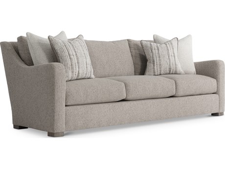 Bernhardt Plush Beige Upholstered Sofa