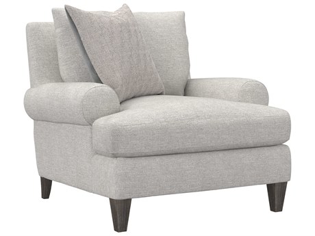 Bernhardt Plush - Isabella Gray Fabric Accent Chair