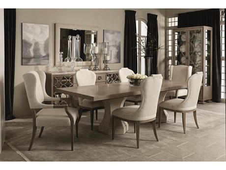 Bernhardt Santa Barbara Oak Wood Dining Room Set