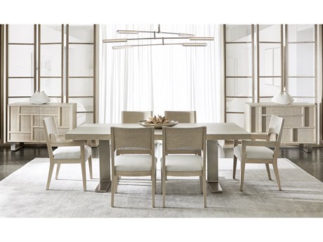 Bernhardt Solaria Oak Wood Dining Room Set