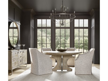 Bernhardt Tribeca Oak Wood Dining Room Set