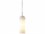 Bruck Lighting Titan 4'' Wide Mini Pendant with Amber Glass Shade  BK110806