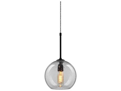 Bruck Lighting Bobo 1-Light Clear Glass Globe Mini Pendant