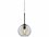 Bruck Lighting Bobo 8'' Wide Mini Pendant with Amber Glass Shade  BK110972