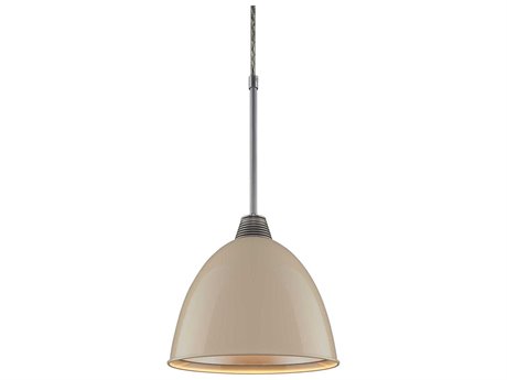 Bruck Lighting Classic 1-Light Chrome LED Bell Mini Pendant