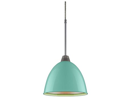 Bruck Lighting Classic 1-Light Blue LED Bell Mini Pendant