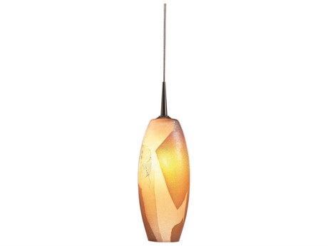 Bruck Lighting Ciro 1-Light Gold Glass LED Mini Pendant