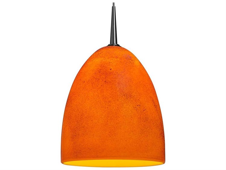 Bruck Lighting Alexander Tangerine Glass 6 Wide Led Mini Pendant Bruck Lighting Alexander Tangerine Glass 6 Wide Led Mini Pendant Light Bk223961