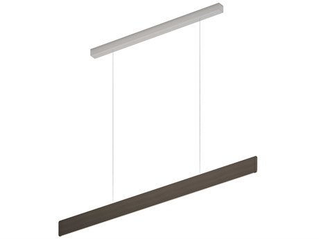 Bruck Lighting After-8 1-Light Champagne Brown Linear Island Pendant