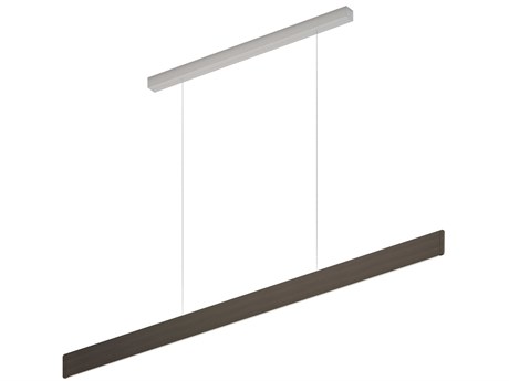 Bruck Lighting After-8 1-Light Champagne Brown Linear Island Pendant