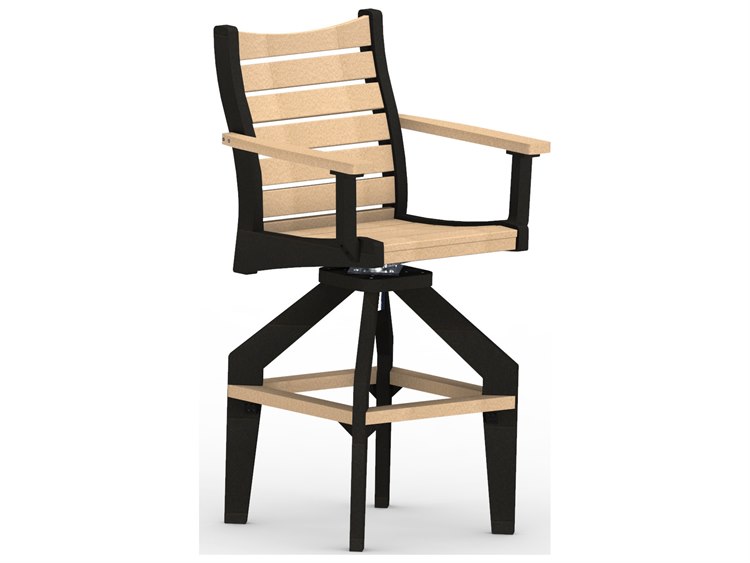 Berlin Gardens Bristol Recycled Plastic Swivel XT Arm Chair