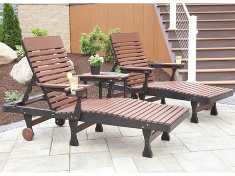 Berlin Gardens Casual Back Recycled Plastic Lounge Set